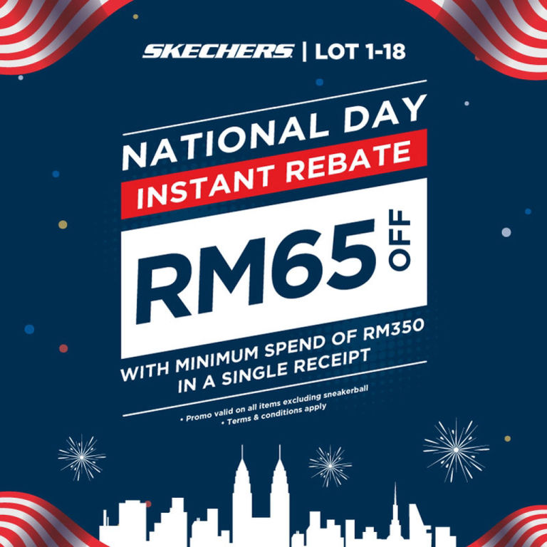 National Day Instant Rebate Sunway Putra Mall