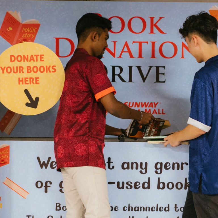Book Donation Bin Sunway Putra Mall