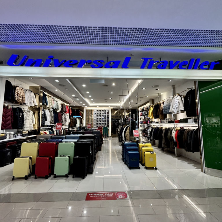 Luggage bag sunway pyramid deals
