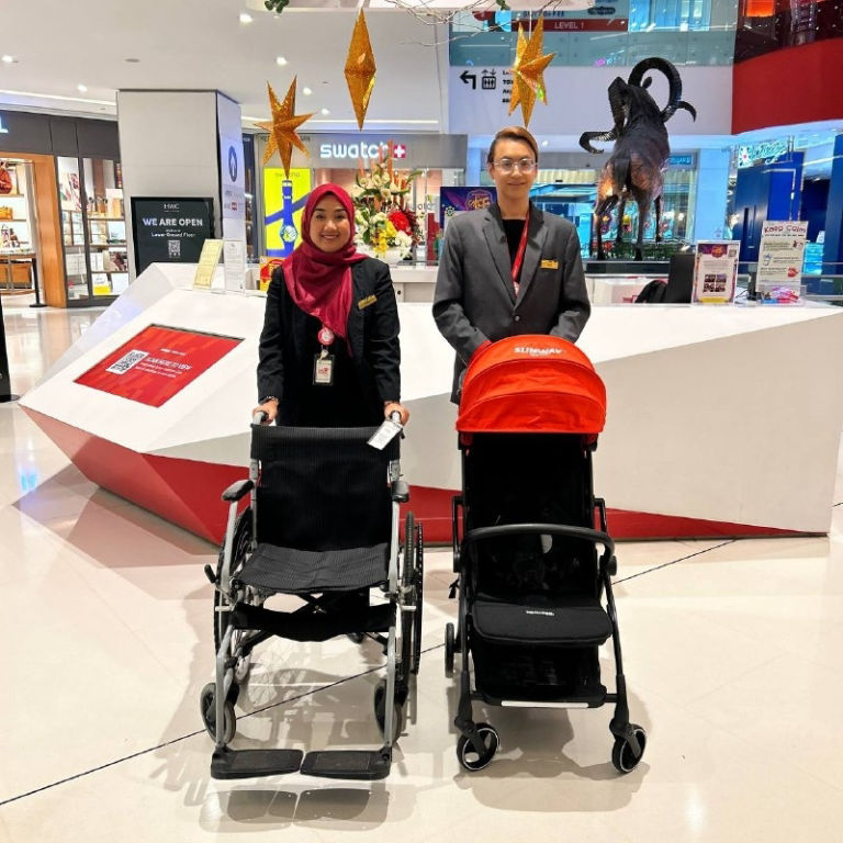 Wheelchairs Sunway Putra Mall